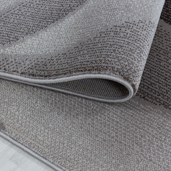 Adana Carpets Modern vloerkleed - Streaky Waves Bruin Beige