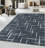 Adana Carpets Modern vloerkleed - Streaky Skretch Grijs Wit
