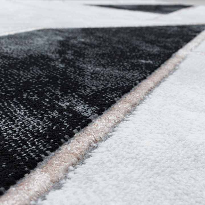 Modern vloerkleed - Marble Design Grijs/Bruin