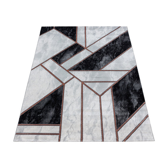 Adana Carpets Modern vloerkleed - Marble Design Grijs Bruin