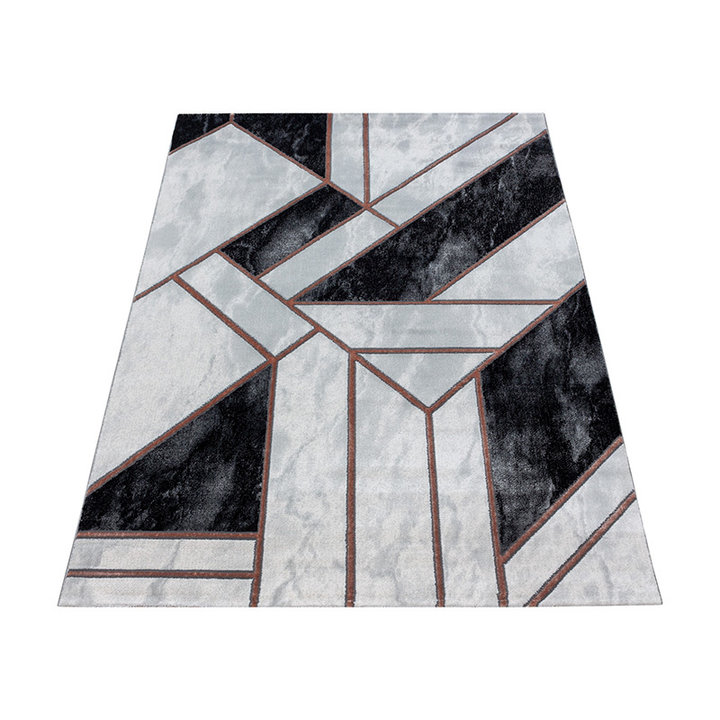Modern vloerkleed - Marble Design Grijs/Bruin