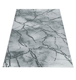 Adana Carpets Modern vloerkleed - Marble Branch Grijs Zilver