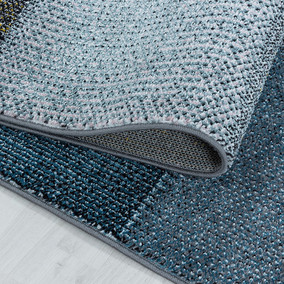 Adana Carpets Modern vloerkleed - Optimism Block Blauw Grijs
