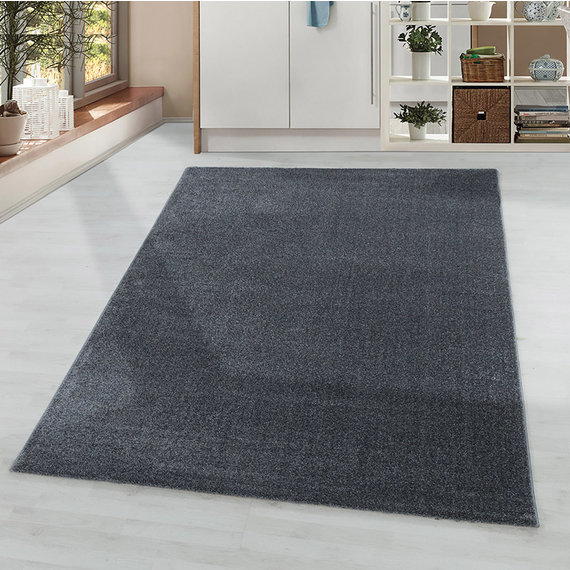 Adana Carpets Laagpolig vloerkleed - Smoothly Antraciet