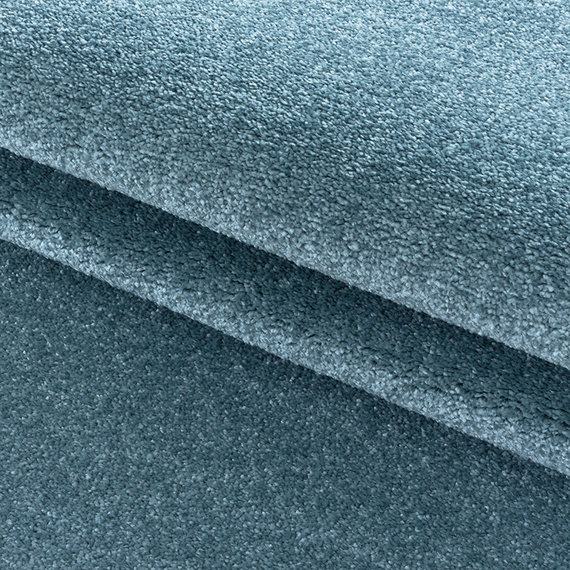 Adana Carpets Laagpolig vloerkleed - Smoothly Blauw