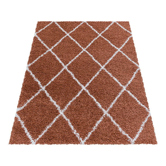 Adana Carpets Berber vloerkleed - Agadir Lines Terra Creme