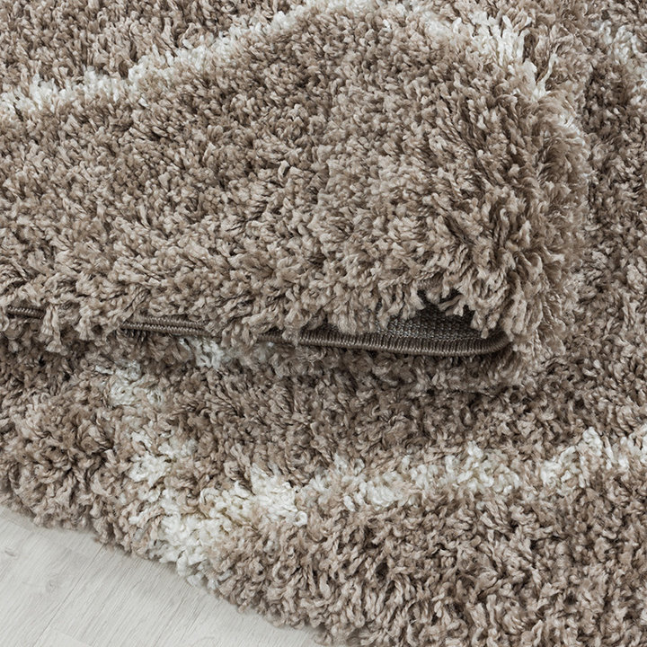 Berber vloerkleed - Agadir Lines Beige/Creme