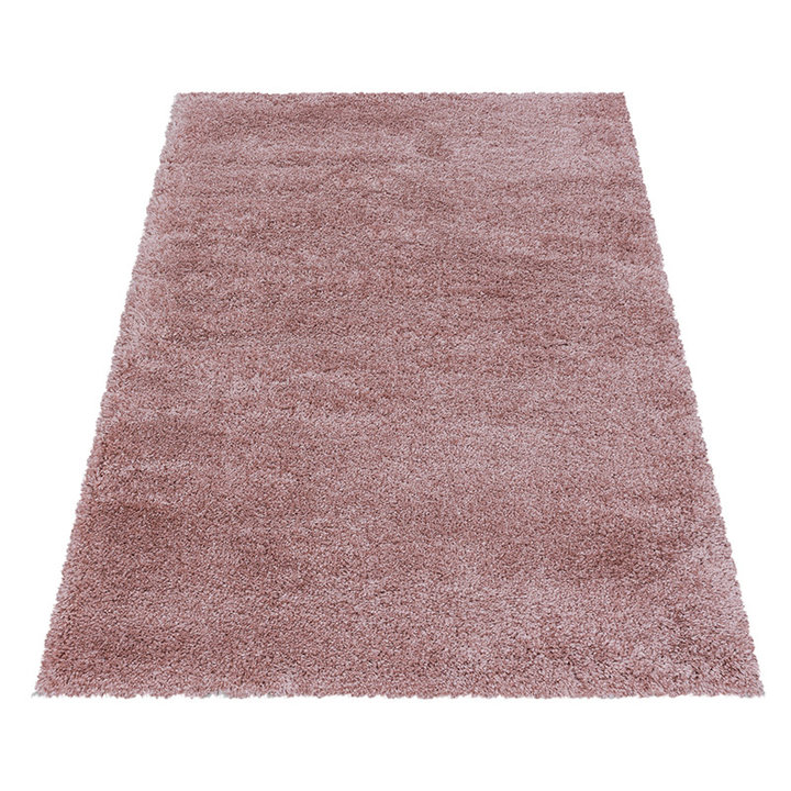 Hoogpolig vloerkleed - Fuzzy Roze