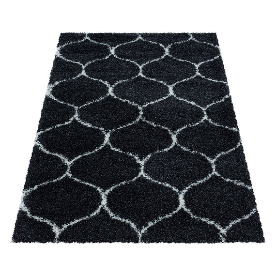 Adana Carpets Berber vloerkleed - Agadir Circle Antraciet Creme