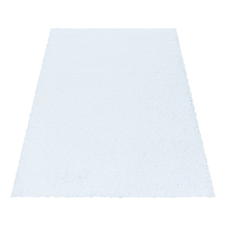 Hoogpolig vloerkleed - Softy Wit