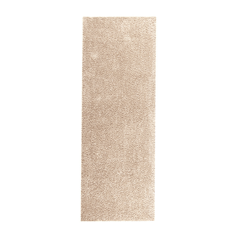 Hoogpolige Loper - Solid Beige - sfeer