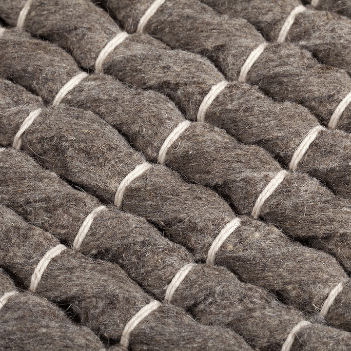 Wollen vloerkleed - Louise Grijs