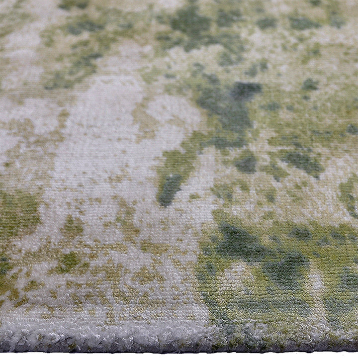 Viscose vloerkleed - Viola Groen