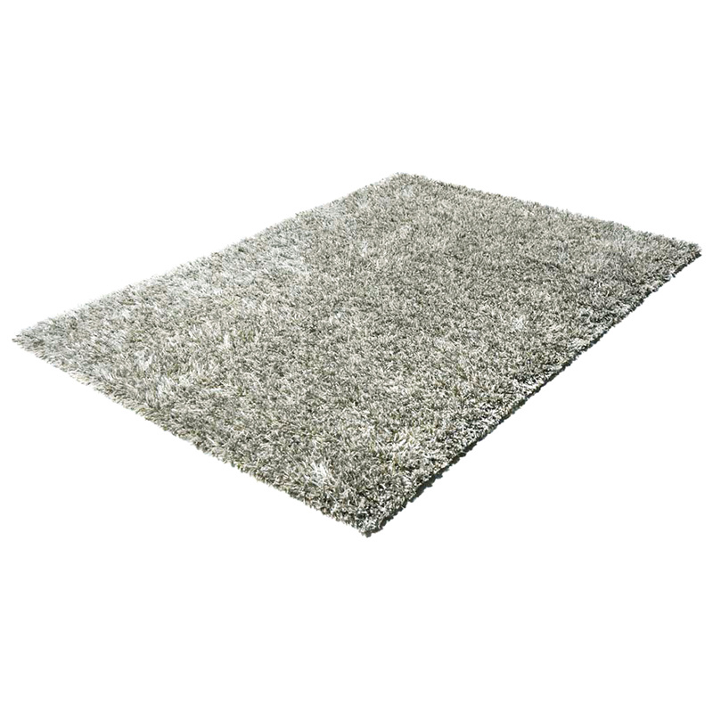 Shaggy vloerkleed - Paulina Zilver - sfeer