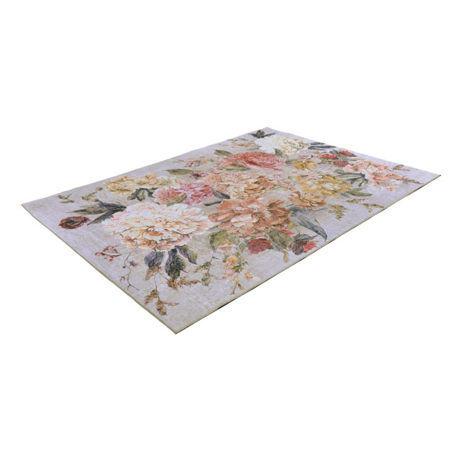 Bloemen vloerkleed - Fleur Multi - sfeer