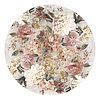 Rond Bloemen vloerkleed - Fleur Multi - thumbnail