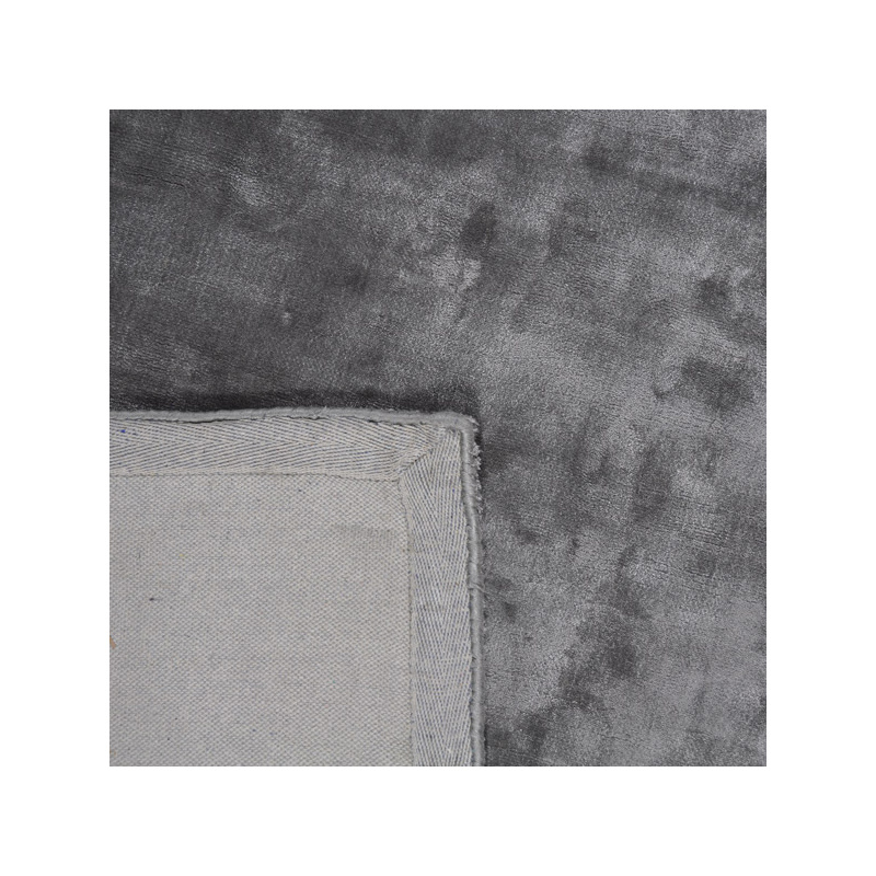 Viscose vloerkleed - Frederique Grijs - sfeer