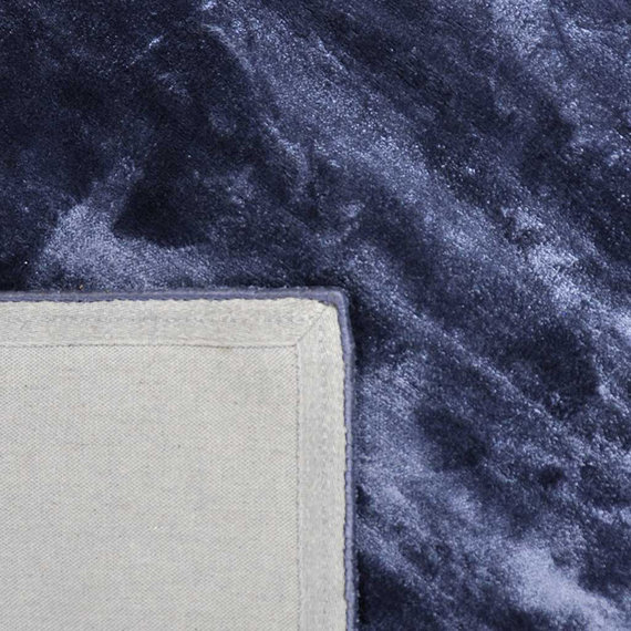 Rebelle Viscose vloerkleed - Frederique Grijs Blauw