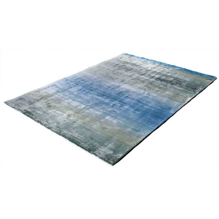 Viscose vloerkleed - Rachelle Blauw/Groen