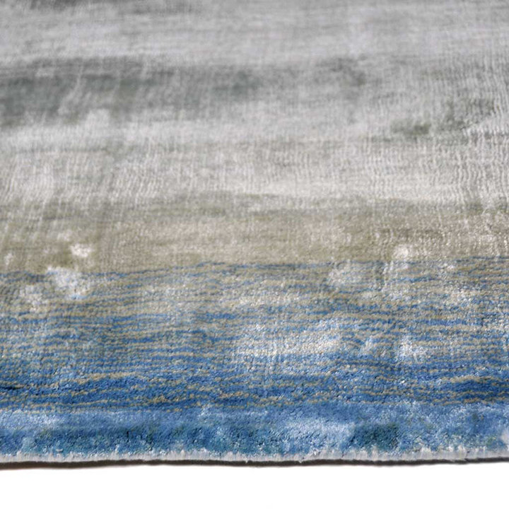 Viscose vloerkleed - Rachelle Blauw/Groen