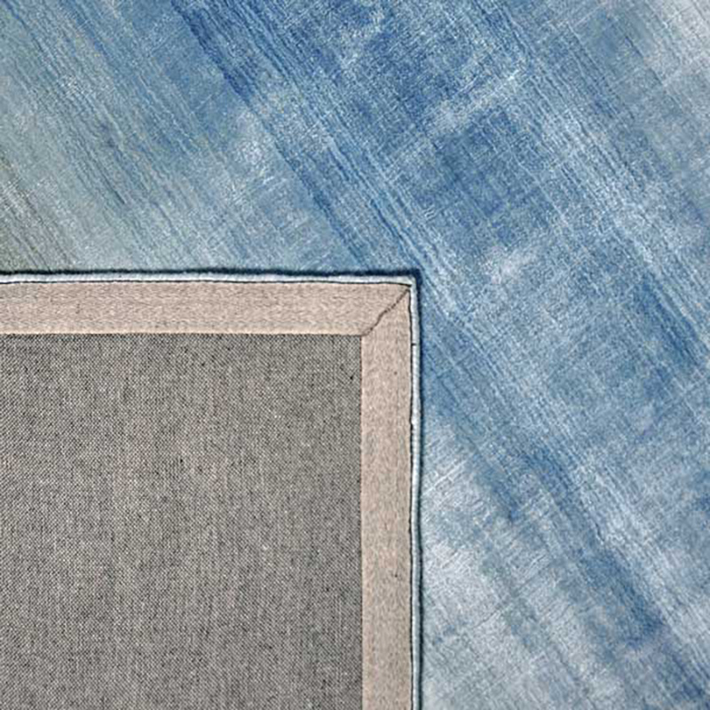 Viscose vloerkleed - Rachelle Blauw/Groen - sfeer