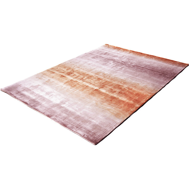 Viscose vloerkleed - Rachelle Oranje