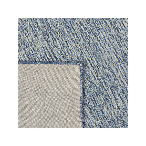 Rebelle Wollen vloerkleed - Wilena Blauw Grijs