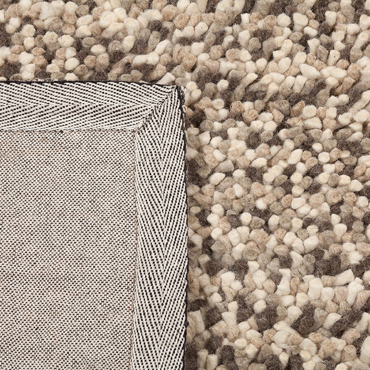 Wollen vloerkleed - Halette Beige/Gemeleerd