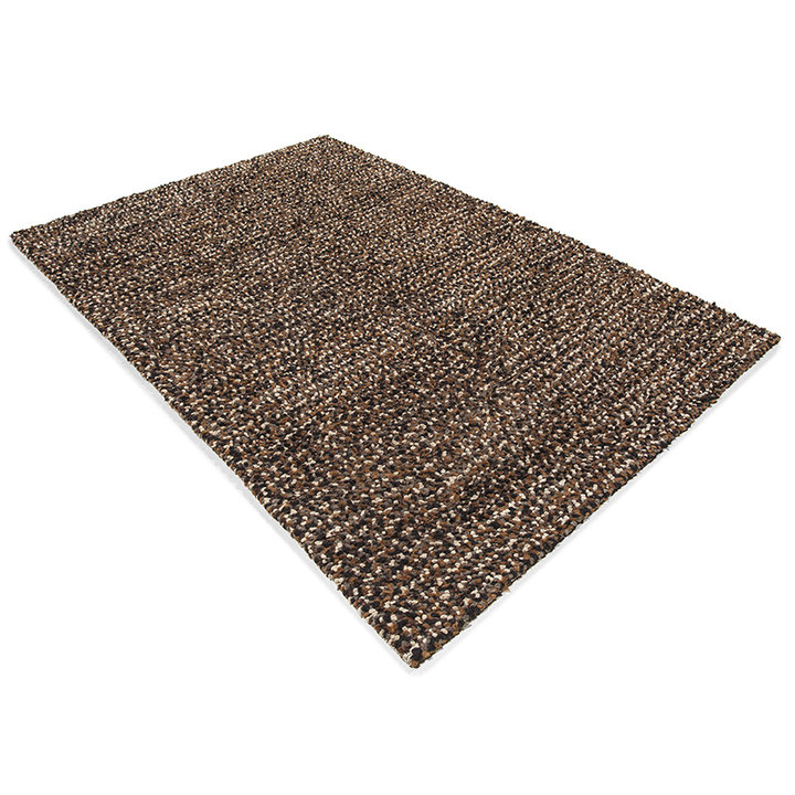 Wollen vloerkleed - Halette Zwart/Grijs