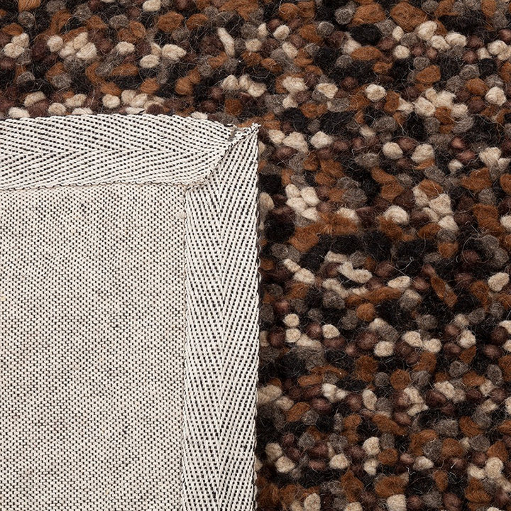 Wollen vloerkleed - Halette Zwart/Grijs