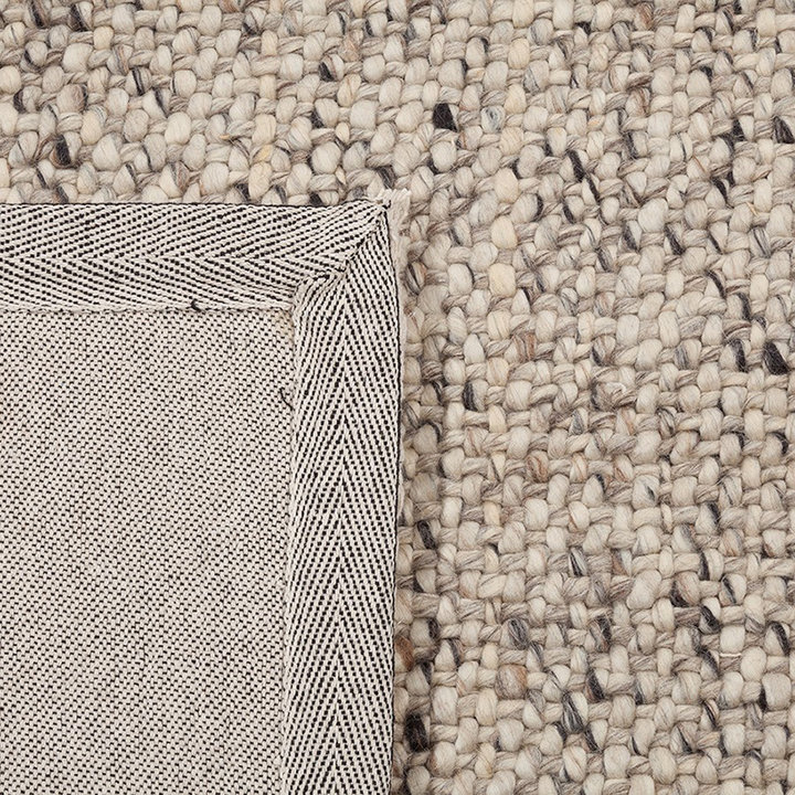 Wollen vloerkleed - Lorraine Grijs/Creme