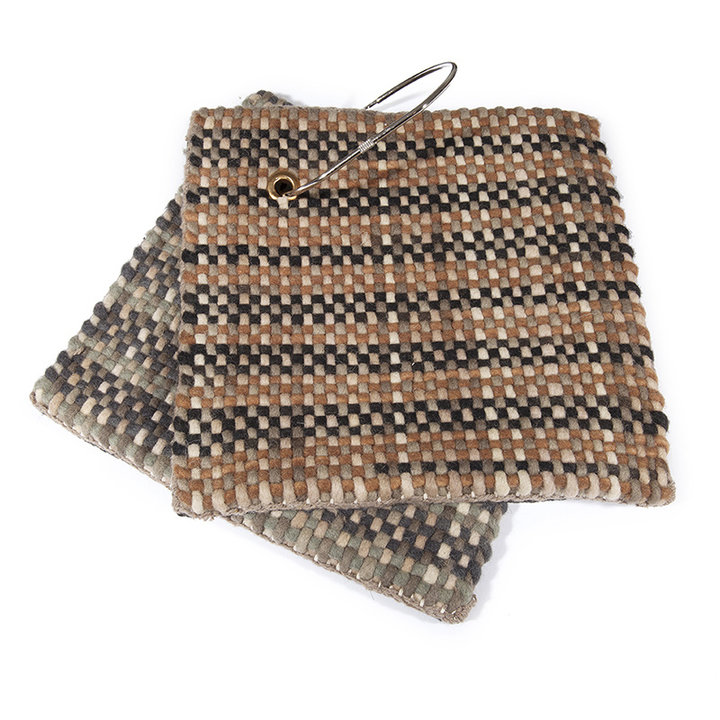 Wollen vloerkleed - Paigee Bruin/Beige