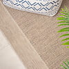 Jute buitenkleed - Fora Edge Naturel  - thumbnail 2