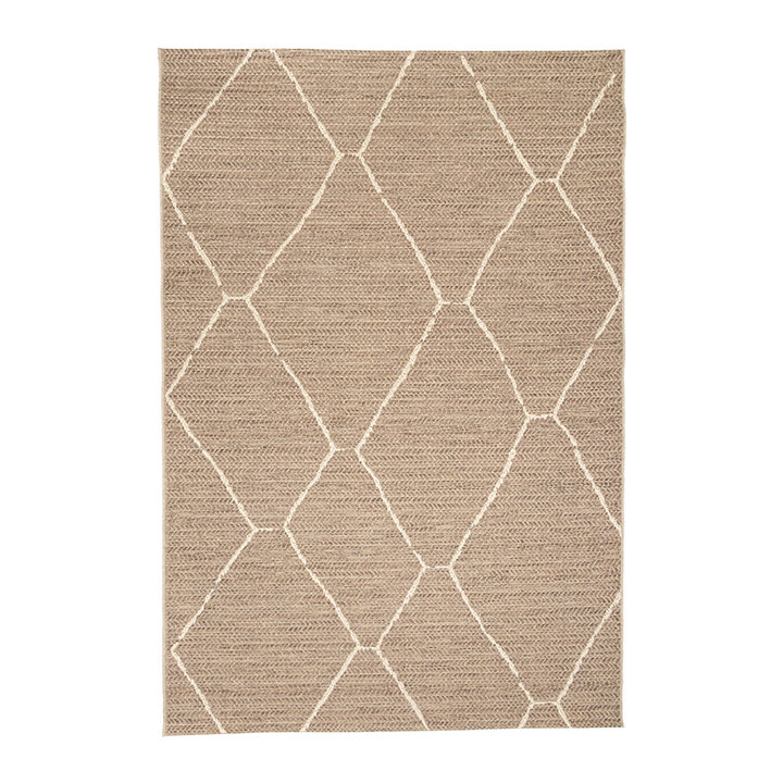 Jute buitenkleed - Fora Lines Naturel