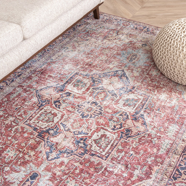 Dywan vintage - Lugan Czerwony