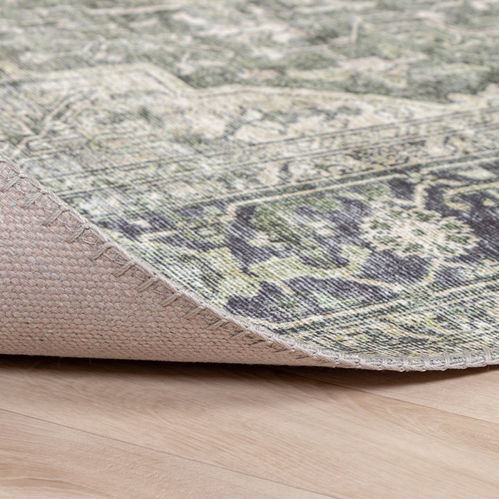 Vintage vloerkleed - Lugan Groen