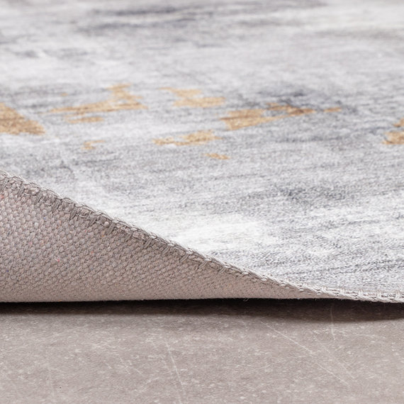 FRAAI Modern vloerkleed - Strong Grijs Geel