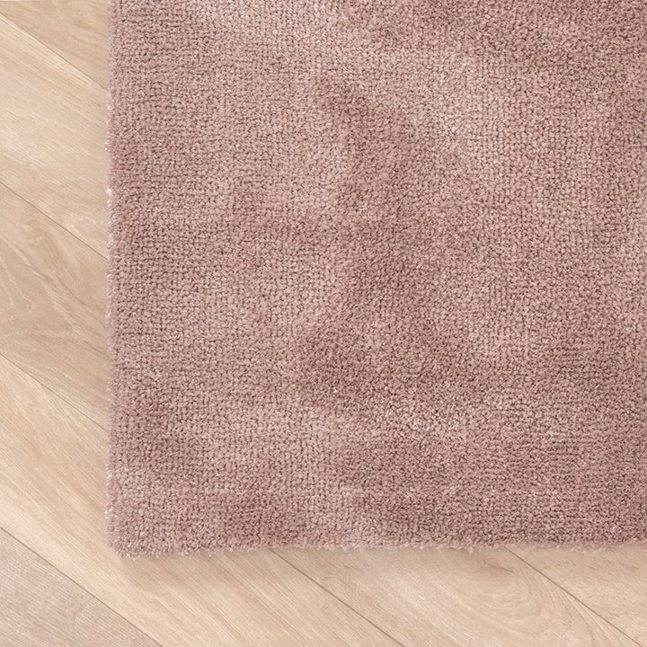 Wasbaar viscose vloerkleed - Vive Oudroze