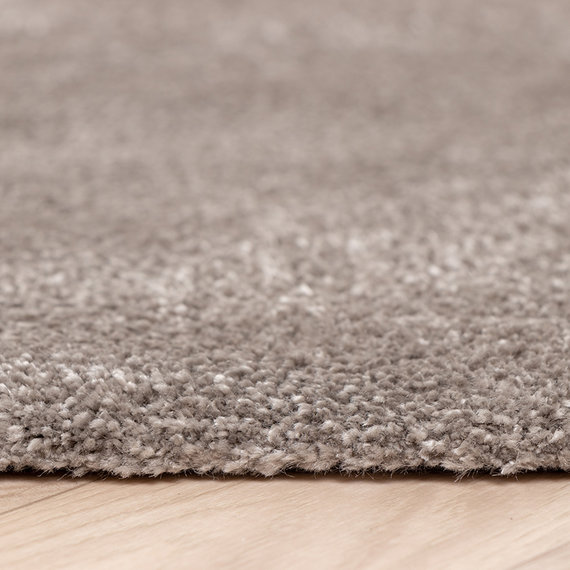 FRAAI Rond viscose vloerkleed - Vive Taupe