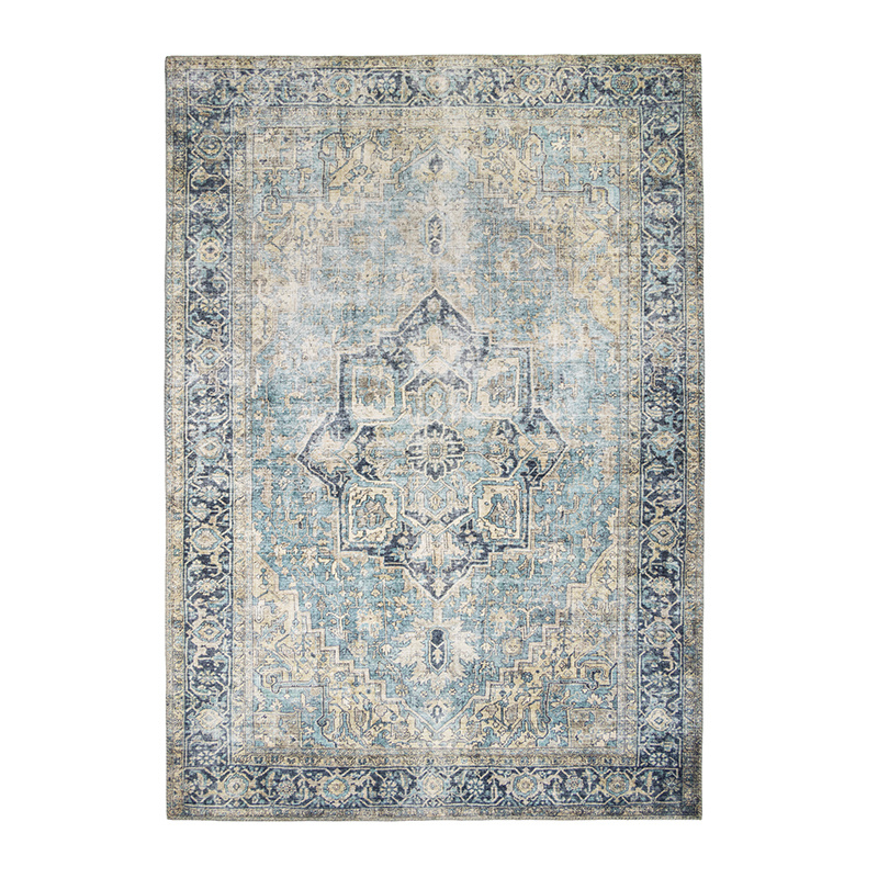 Vintage vloerkleed - Lugan Lichtblauw - sfeer