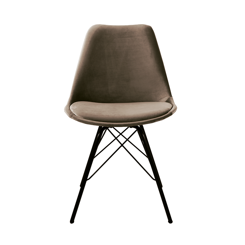 Stoel Velvet - Taupe - sfeer