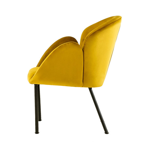 Kick Collection Velvet fauteuil - Tess Goud