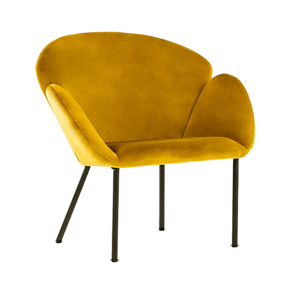 Kick Collection Velvet fauteuil - Tess Goud