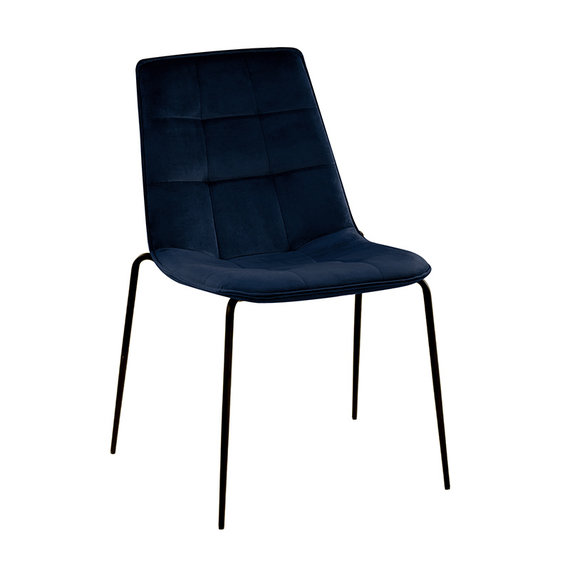 Kick Collection Velvet eetkamerstoel - Mason Donkerblauw