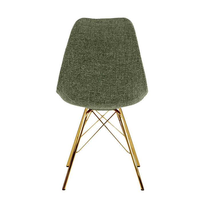 Kuipstoel - Jens Groen - Goud frame