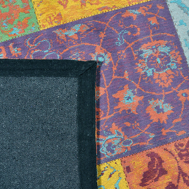 Patchwork vloerkleed - Delany Multicolor