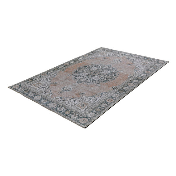 Rebelle Vintage vloerkleed - Fae Beige Blauw