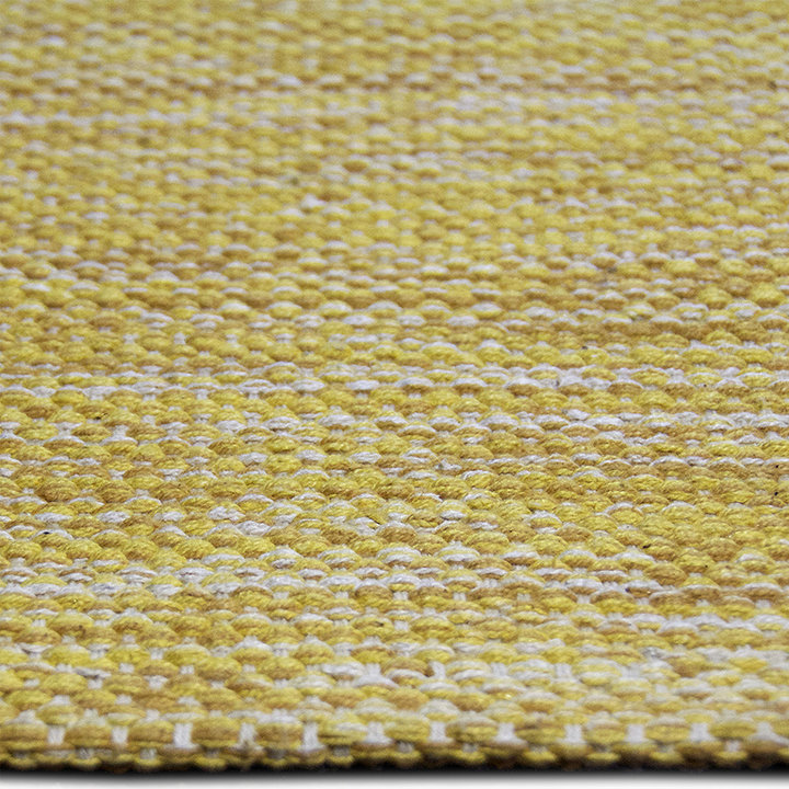 Modern vloerkleed - Lisette Okergeel/Goud