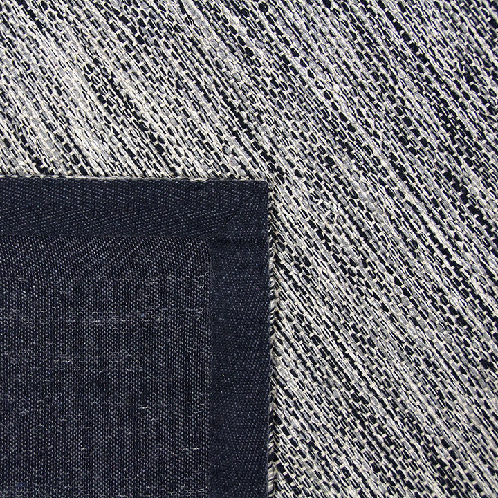 Modern vloerkleed - Lisette Zwart/Grijs