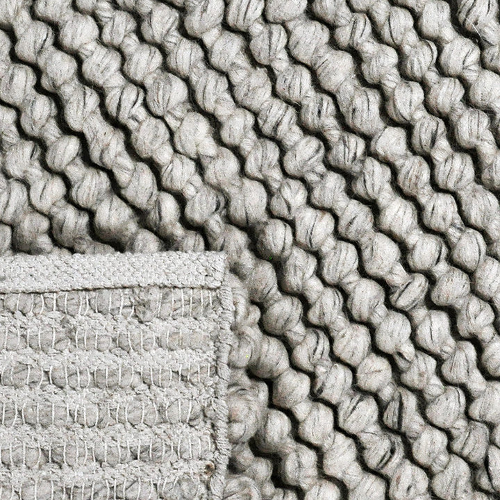 Wollen vloerkleed - Rosemaria Zilver/Grijs